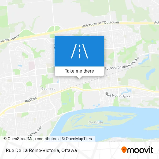 Rue De La Reine-Victoria map