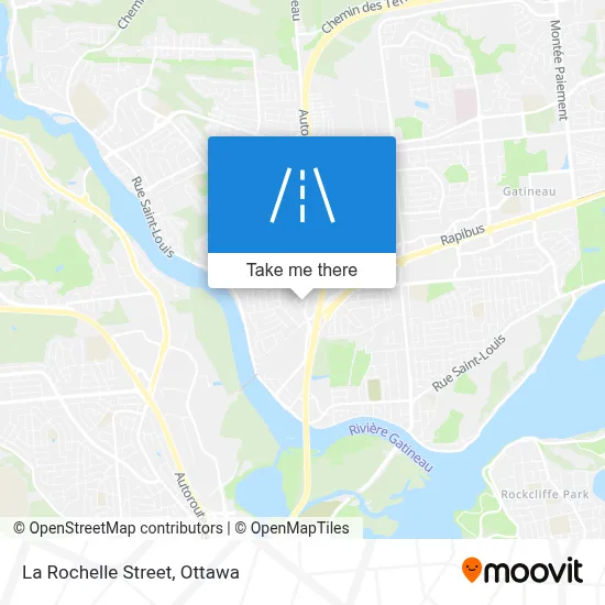 Rue De La Rochelle map