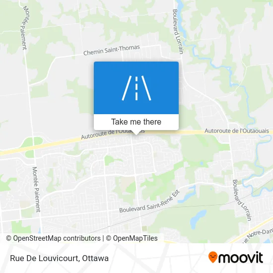 Rue De Louvicourt map