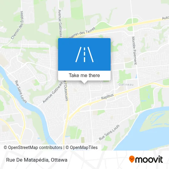 Rue De Matapédia map
