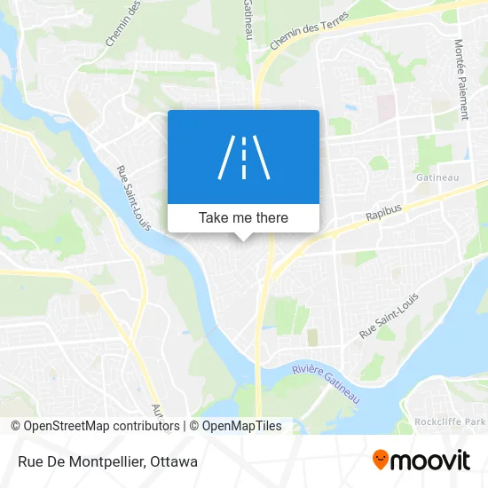 Rue De Montpellier map