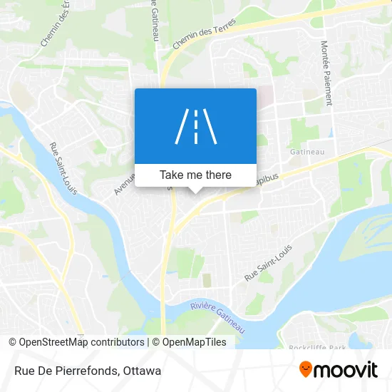 Rue De Pierrefonds map