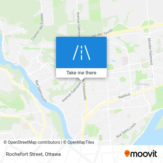 Rue De Rochefort map