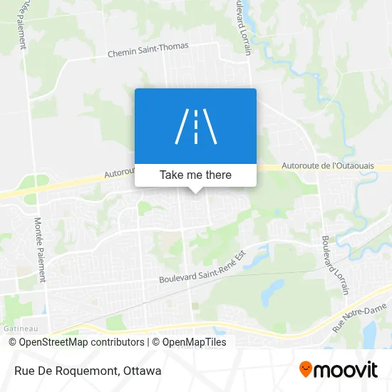 Rue De Roquemont map