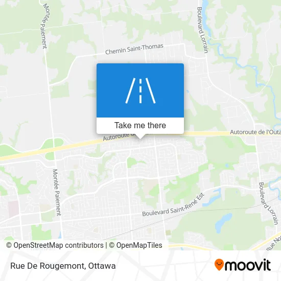 Rue De Rougemont map