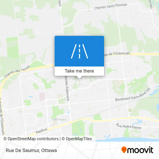 Rue De Saumur map