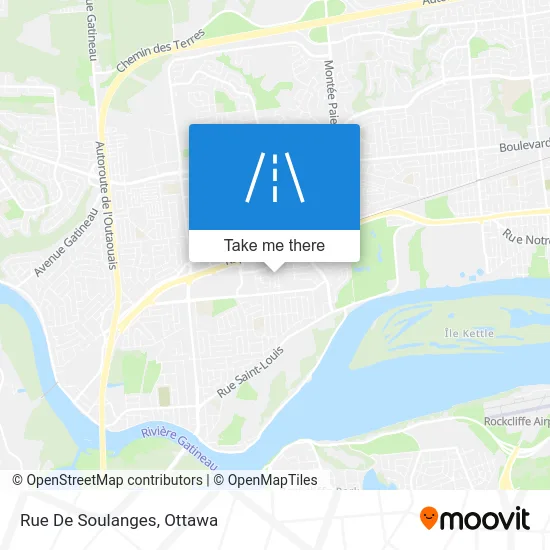 Rue De Soulanges map