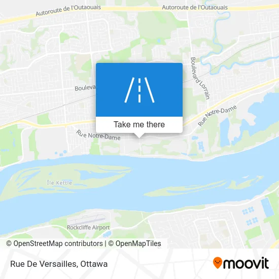 Rue De Versailles map