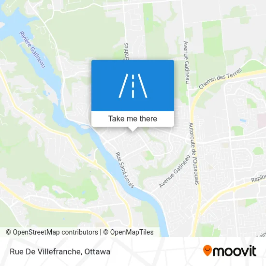 Rue De Villefranche map