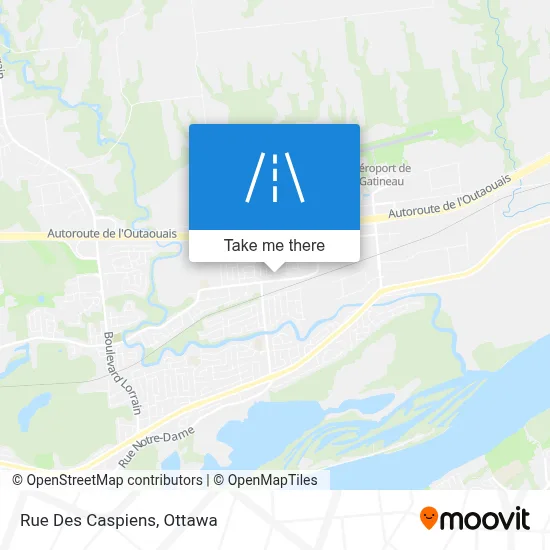 Rue Des Caspiens map