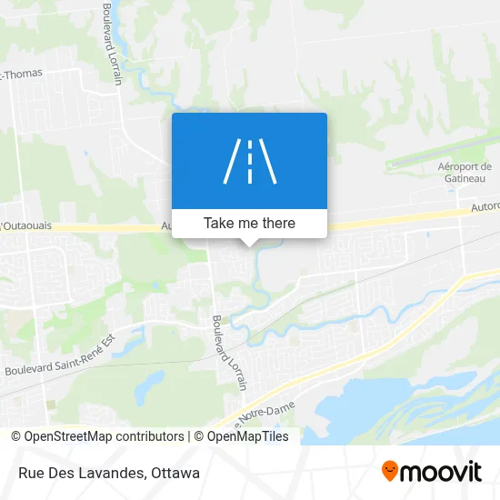 Rue Des Lavandes map