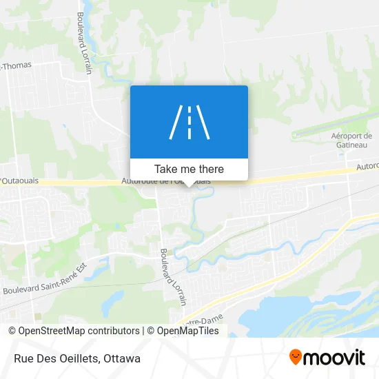 Rue Des Oeillets map