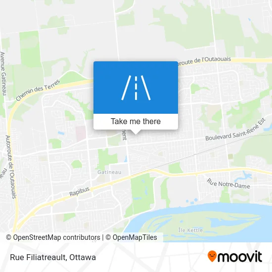 Rue Filiatreault map