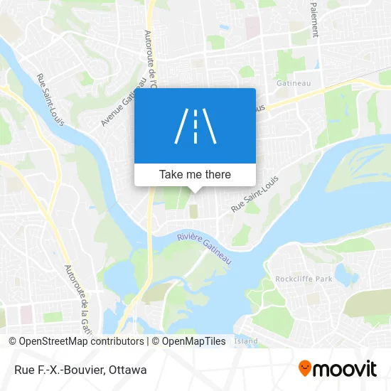Rue F.-X.-Bouvier map