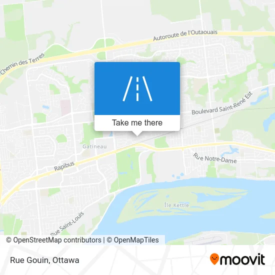 Rue Gouin map