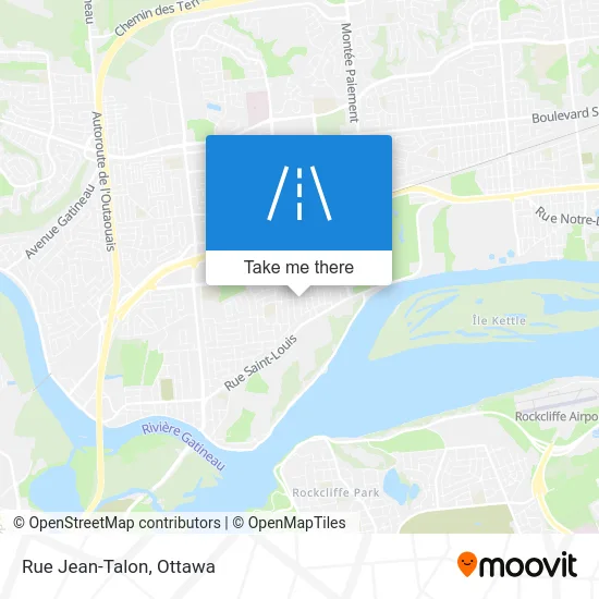 Rue Jean-Talon map