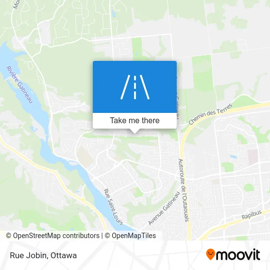 Rue Jobin map