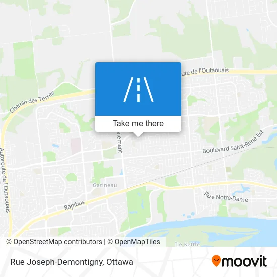 Rue Joseph-Demontigny map