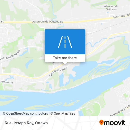 Rue Joseph-Roy map