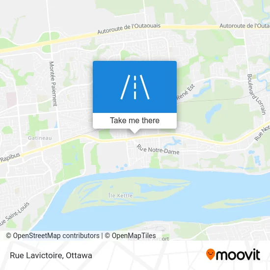 Rue Lavictoire map
