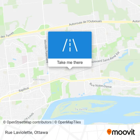 Rue Laviolette map