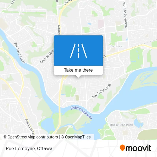 Rue Lemoyne map