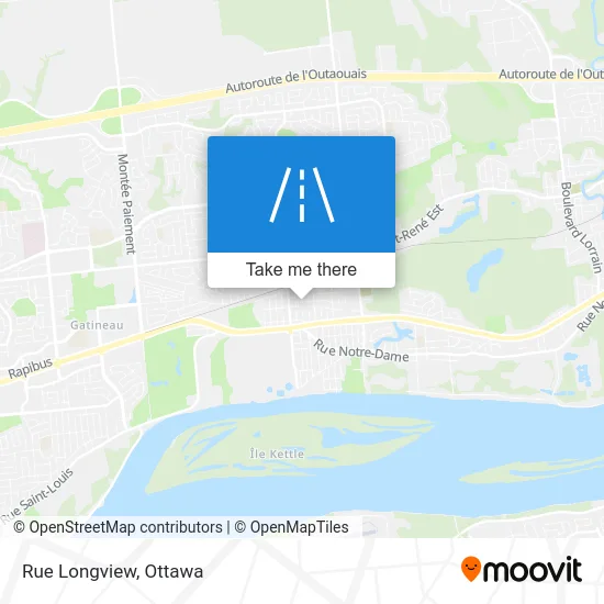 Rue Longview map