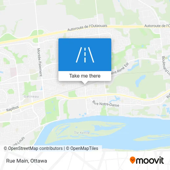 Rue Main map