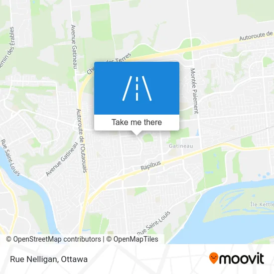 Rue Nelligan map