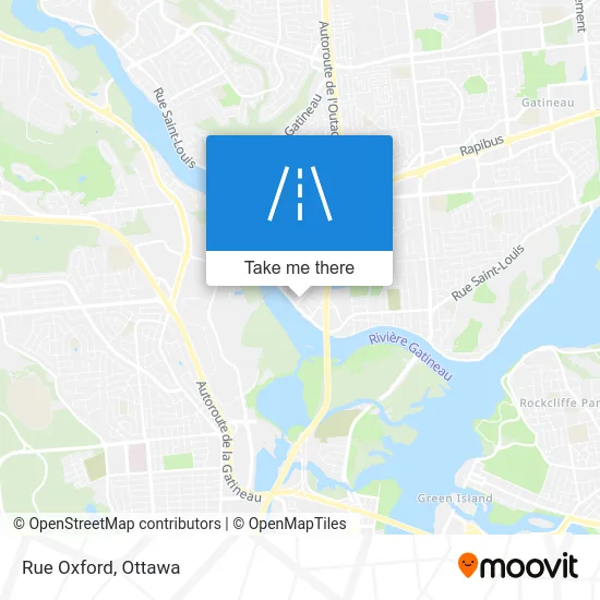 Rue Oxford map
