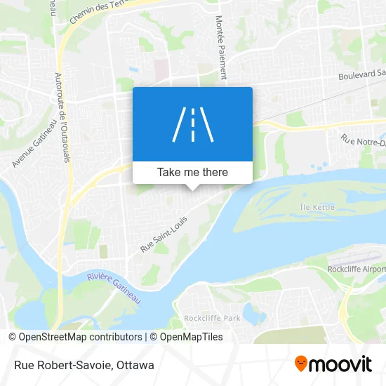 Rue Robert-Savoie map