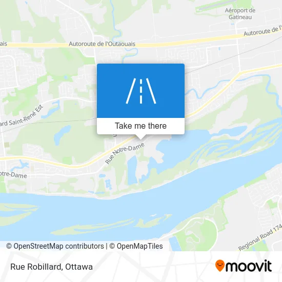 Rue Robillard map