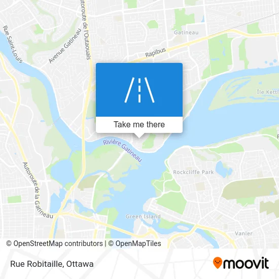 Rue Robitaille map
