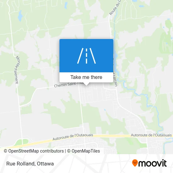 Rue Rolland map