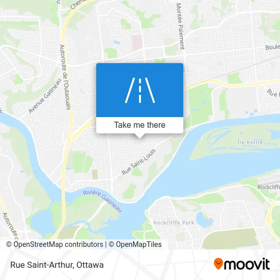 Rue Saint-Arthur map