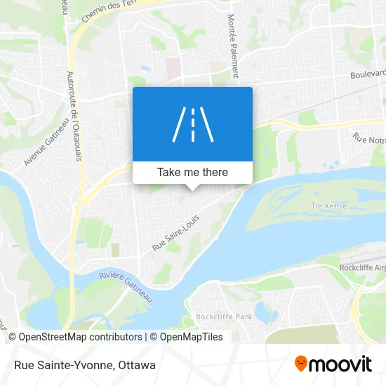 Rue Sainte-Yvonne map