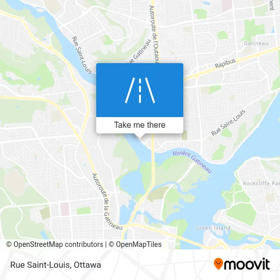 Rue Saint-Louis map