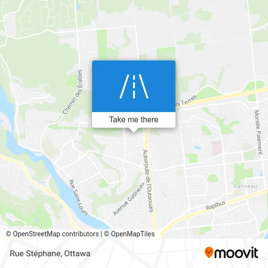 Rue Stéphane map