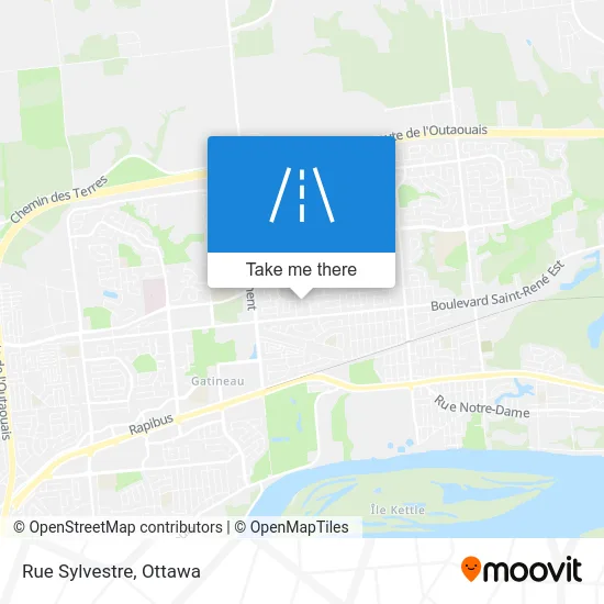 Rue Sylvestre map