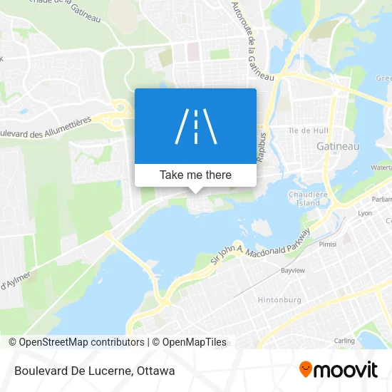 Boulevard De Lucerne map