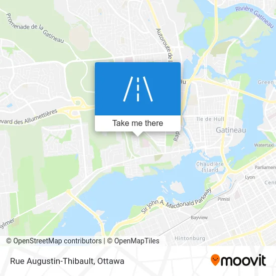 Rue Augustin-Thibault map