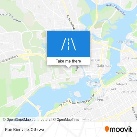 Rue Bienville map
