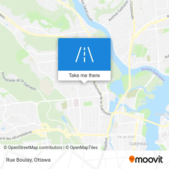 Rue Boulay map