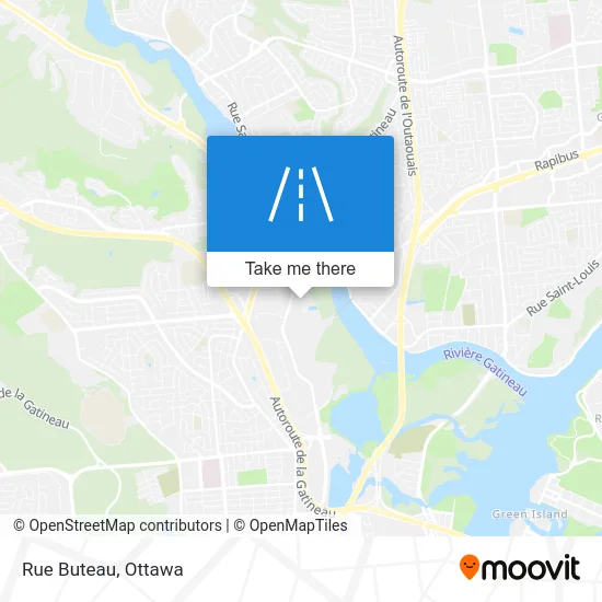 Rue Buteau map