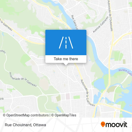 Rue Chouinard map