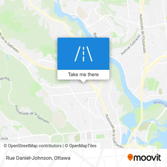 Rue Daniel-Johnson map