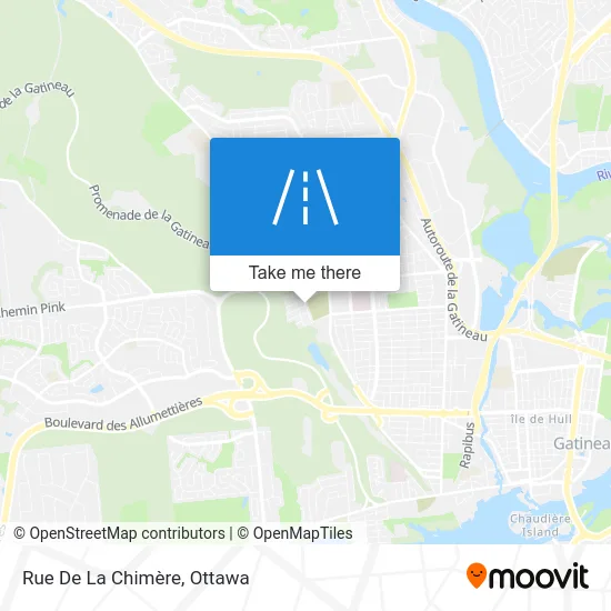 Rue De La Chimère map