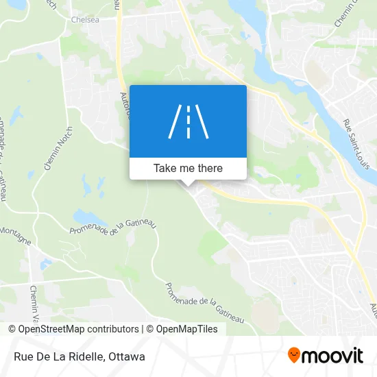 Rue De La Ridelle map