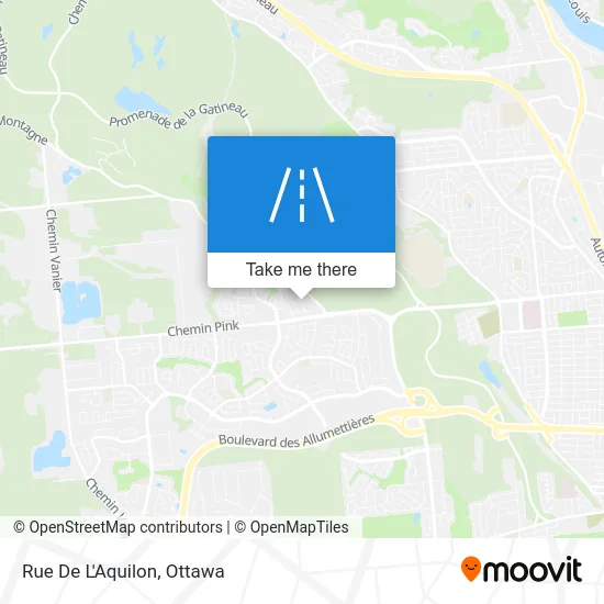 Rue De L'Aquilon map