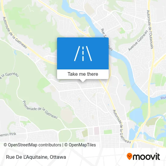 Rue De L'Aquitaine map